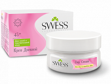Swess PRO Day Face Cream 45+ for Dry and Sensitive Skin
